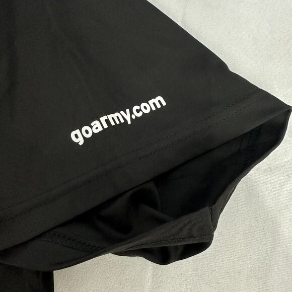 U.S. Army Physical Fitness Uniform T-Shirt Medium Black 100% Polyester - Picture 5 of 5